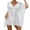 White, variant on Cathalem Cover Ups for Swimwear Women V-Neck Swimsuit Coverups Loose Swimwear Beach Dress Beachwear (Black,One Size)