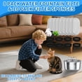 thumbnail image 6 of Debonair 16 Pack Cat Water Fountain Filter, Cat Fountain Replacement Filters for Stainless Steel 67oz, 95oz, 135oz Automatic Pet Fountain Dispenser(8 Filters& 8 Sponges), 6 of 8