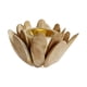 thumbnail image 2 of Incensario portátil de madera de estilo nórdico con forma de flor, adorno para quemador de cono. Beige, 2 of 8