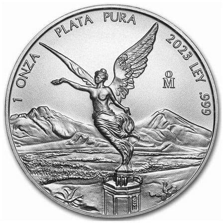 2023 Mexico 1 Onza Silver Libertad 1 oz .999 Fine Silver BU