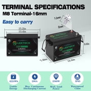 2Pack 12V 330Ah LiFePO4 Lithium Battery, Built-in 200A BMS, 10000+ Deep Cycles, Max. 2560W Power Output, Perfect for Off-Grid, RV, Golf Cart, Solar Power System, Home Backup