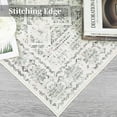 thumbnail image 2 of GlowSol Area Rug 6'x9' Boho Rug Vintage Distressed Rug Foldable Throw Carpet Living Room Bedroom Accent, Beige Gray, 2 of 6