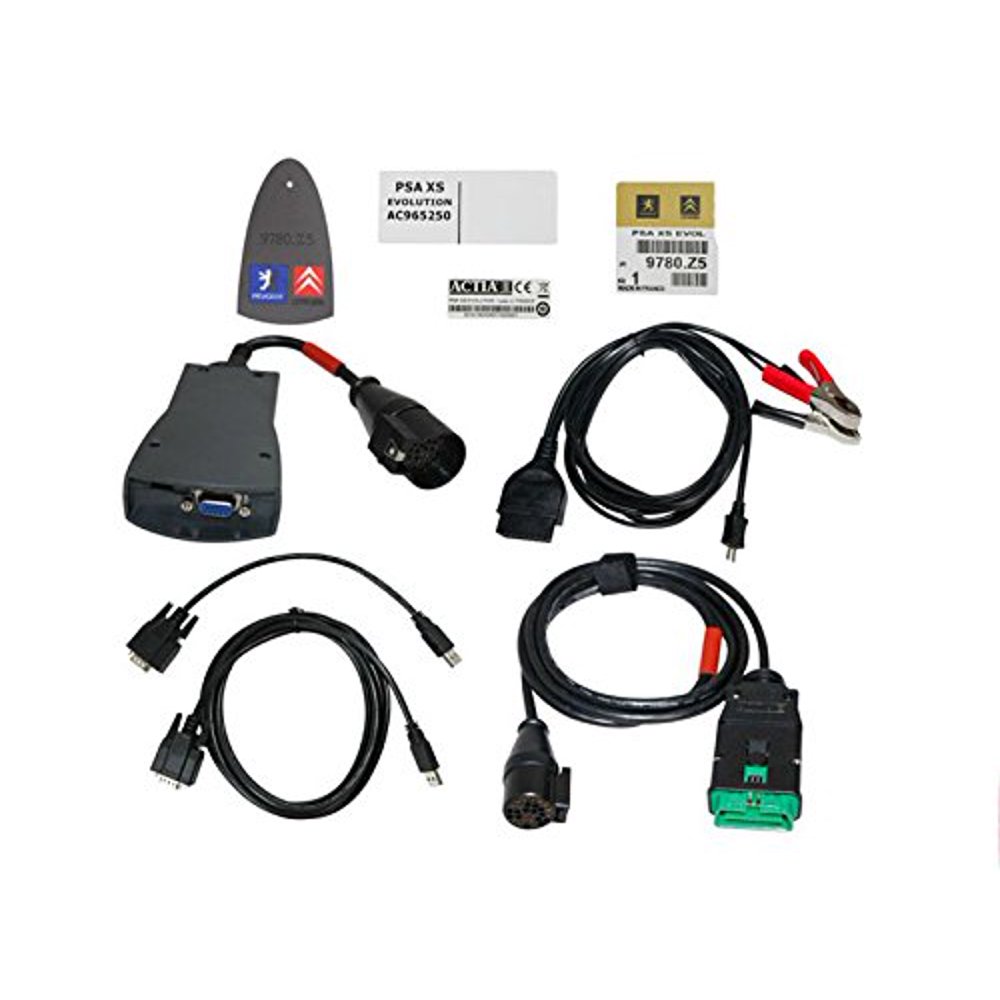 PP2000 lexia 3 With Diagbox Citroen Peugeot Diagnostic Tool Scanner Interface OBD