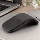thumbnail image 2 of Ratón Inalámbrico Portátil con Bluetooth, Curvo, Táctil, Plegable, Ultrafino, Silencioso, Ergonómico, para PC, Portátiles, Color Negro, 2 of 8