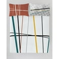 thumbnail image 1 of Gouchee Home Memphis 3‑Piece King Duvet Cover Set – Geometric Reversible Cotton Bedding, 1 of 2