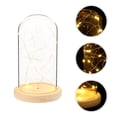 thumbnail image 5 of KAKOWELY Creative Night Light LED Bedside Lamp Glass Dome Table Lamp without Battery,7.87"X3.94"X3.94", 5 of 5