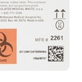 thumbnail image 7 of McKesson Biohazard Sharps Container, Puncture-Resistant Bin - Clear, 1.25 gal, 1 Ct, 7 of 7