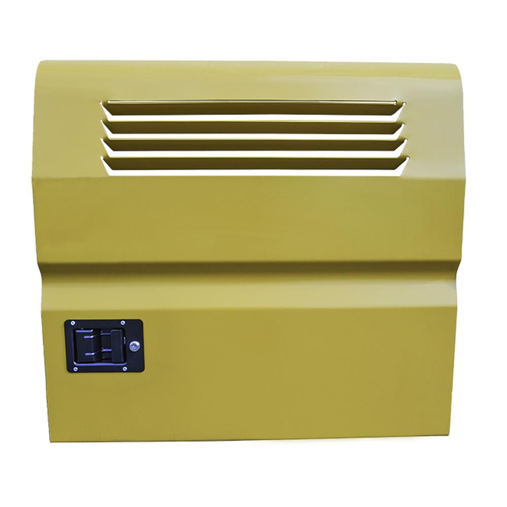 1097508 Engine Compartment Door L/H, rear with latch & hinge Fits