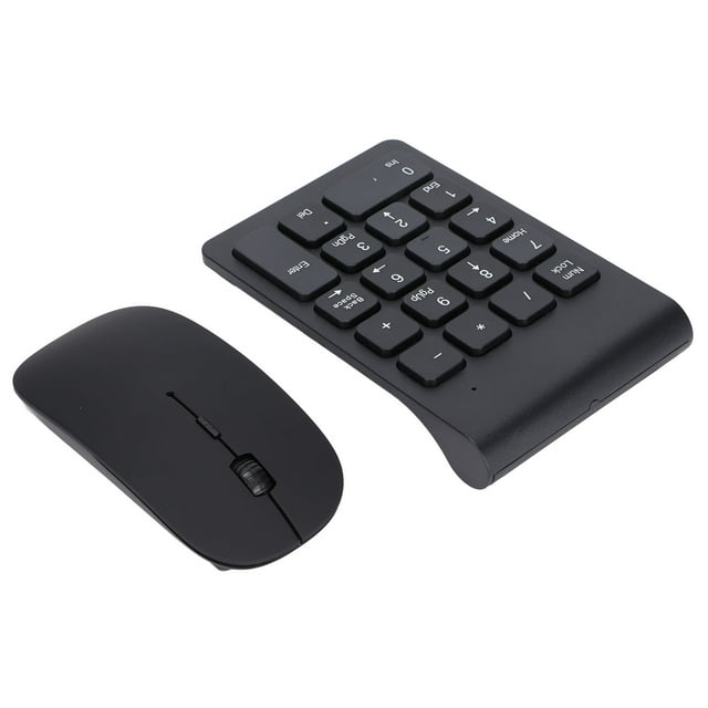 Wireless Number Keypad,Number Pad Plug and Number Pad Mouse Combo Computer Input Devices User-Friendly Design