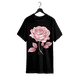 thumbnail image 1 of Gift-Worthy Women’s Summer T-Shirt – Short Sleeve, adorable Pink Floral Print for Teens & Girls, 1 of 6