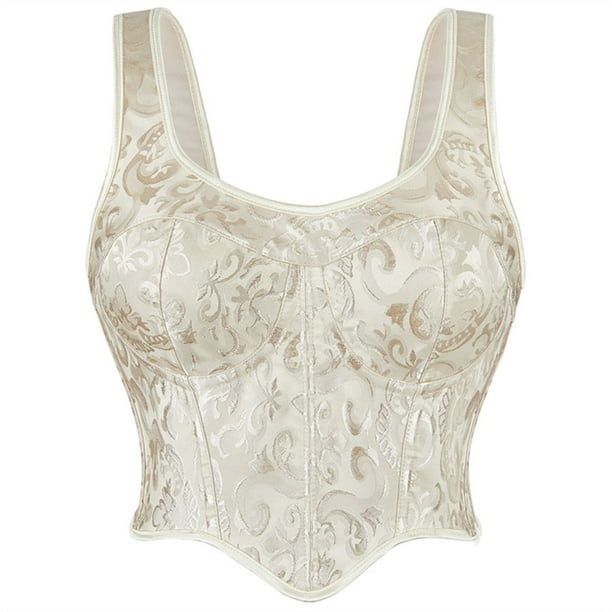 Faja moldeadora de cintura para mujer, con estampado de tirantes, sin mangas, de poliéster, sin aro de acero