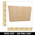thumbnail image 2 of Retro Cassette Mix Tape Wood Holiday Christmas Tree Ornament Unfinished DIY Pre-Drilled Craft, 2 of 7