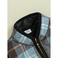 thumbnail image 6 of Wassery Kids Boys Girls Fall Vest Jacket 3T 4T 5T 6T 7T 8T 9T Big Boys Girls Sleeveless Stand Collar Plaid  Waistcoat Autumn Warm Tank Coat for Children Boys Girls, 6 of 9
