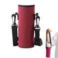 thumbnail image 3 of Water Bottle Sleeve, Water Bottle Carrier Bag With Adjustable Shoulder Strap, Insulated Neoprene Bottle Sling Holder Case Pouch Cover For Water Bottle Protection, 3 of 9