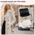 thumbnail image 3 of KUIFORTI Colorful Flower Crossbody Bags for Women Fashion Hard-Wearing Small Shoulder Bag Ladies Handbag Functional Small Bag with Removable Chain for Day & Night, 3 of 7
