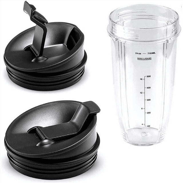 2X Blender Cup Replacement for Blender Cup, Blender , Blender Parts (24 Oz/710 Ml)
