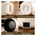 thumbnail image 3 of Electric Hot Pot with Stainless Steel Steamer, Multi-Functional Skillet Dual Fast Heating Portable,Electric Cooker Non-Stick,Cooker Pot for Shabu-Shabu Noodles Soup Oatmeals, 3 of 8