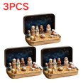 thumbnail image 3 of Mini Christmas Nativity Set In A Tin Box - Christian Family Nativity Miniature Figurines, Small Nativity Figures, Mini Christmas Ornaments(3Pack), 3 of 6