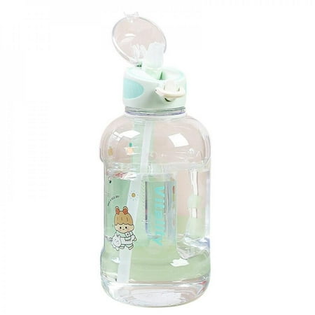 

Spdoo Water Bottle Transparent Comfortable Wear Resistant Food Grade for Sports