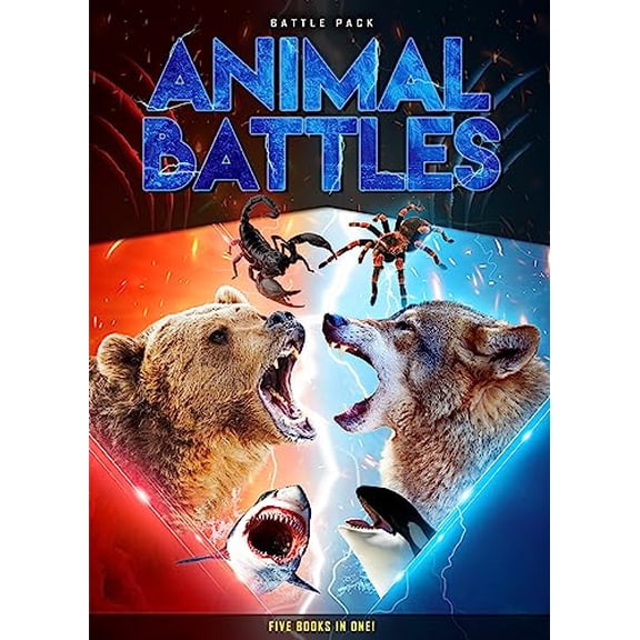 Pre-Owned Bellwether Media - Animal Battles: 5 Books in 1 Battle Pack - Book Bundle for Young Readers - Action and Adventure - Zoology, 9798886877090, , Paperback,