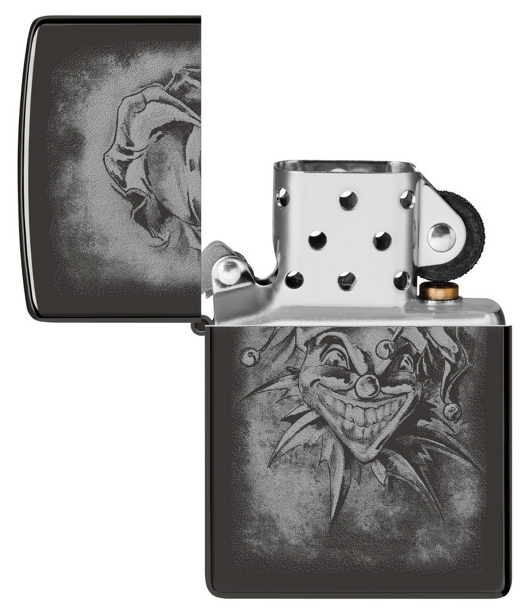 Zippo 48913 Lucky 7 Design Metal Refillable and Windproof Lighter