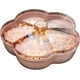 thumbnail image 1 of Caja de almacenamiento en forma de flor con tapa para frutas secas, nueces, dulces, frutas secas, caja de almacenamiento de plástico para el hogar, fiesta, boda JFHHH pequeña, 1 of 1