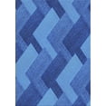 thumbnail image 1 of Ahgly Company Indoor Rectangle Patterned Blue Novelty Area Rugs, 3' x 5', 1 of 6