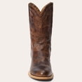 thumbnail image 4 of Men's Stetson Cash Boots Roper Toe Handcrafted Tan, 4 of 7