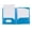 Blue, variant on Two Pocket Folder,9.5" x 11.8" A4/Letter Size Plastic Folders with Pockets and Fasteners,Durable Poly 2-Pocket Folders for Paper Storage,Heavy Duty Pocket Folders for Office Supplies(Green)