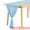 Sky Blue, variant on Unique Bargains 10ft Chiffon 120 Inch Long Sheer Romantic Table Runner (6 Count) Sky Blue 28x120 Inch
