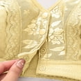 thumbnail image 6 of KONDYS Women Casual Adjustable Breathable Top Bra Underwear Without Steel Ring Gathering Sexy Cozy Elastic Women's Bra, 6 of 7