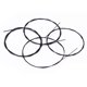 thumbnail image 5 of 4pcs Accesorios de Ukulele Juego de Cuerdas Negro Bck String Sunnimix, 5 of 8