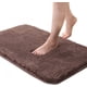 thumbnail image 1 of Alfombrilla de baño espesar alfombras de baño antideslizantes peludas con microfibra suave absorbente de agua para baño ducha bañera dormitorio 40*60 cm marrón WD.WDQZL Hogar, 1 of 6
