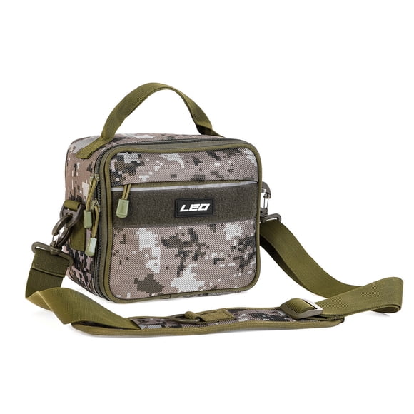 Mochila Bolsa de aparejos de pesca Bolsa de almacenamiento de pesca al aire libre resistente al agua LEO Mochila