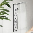 thumbnail image 4 of XIANERS Shower Panel Tower System Smart LED Shower Panel System with Body Jets Bath Wall Mount Shower Panel System Stainless Steel Shower Screen for bathroom superior, 4 of 9