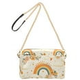 thumbnail image 2 of FORMRS Women Crossbody Purse with Chain Strap Vegan Leather Shoulder Handbag, Retro Rainbow, 2 of 7