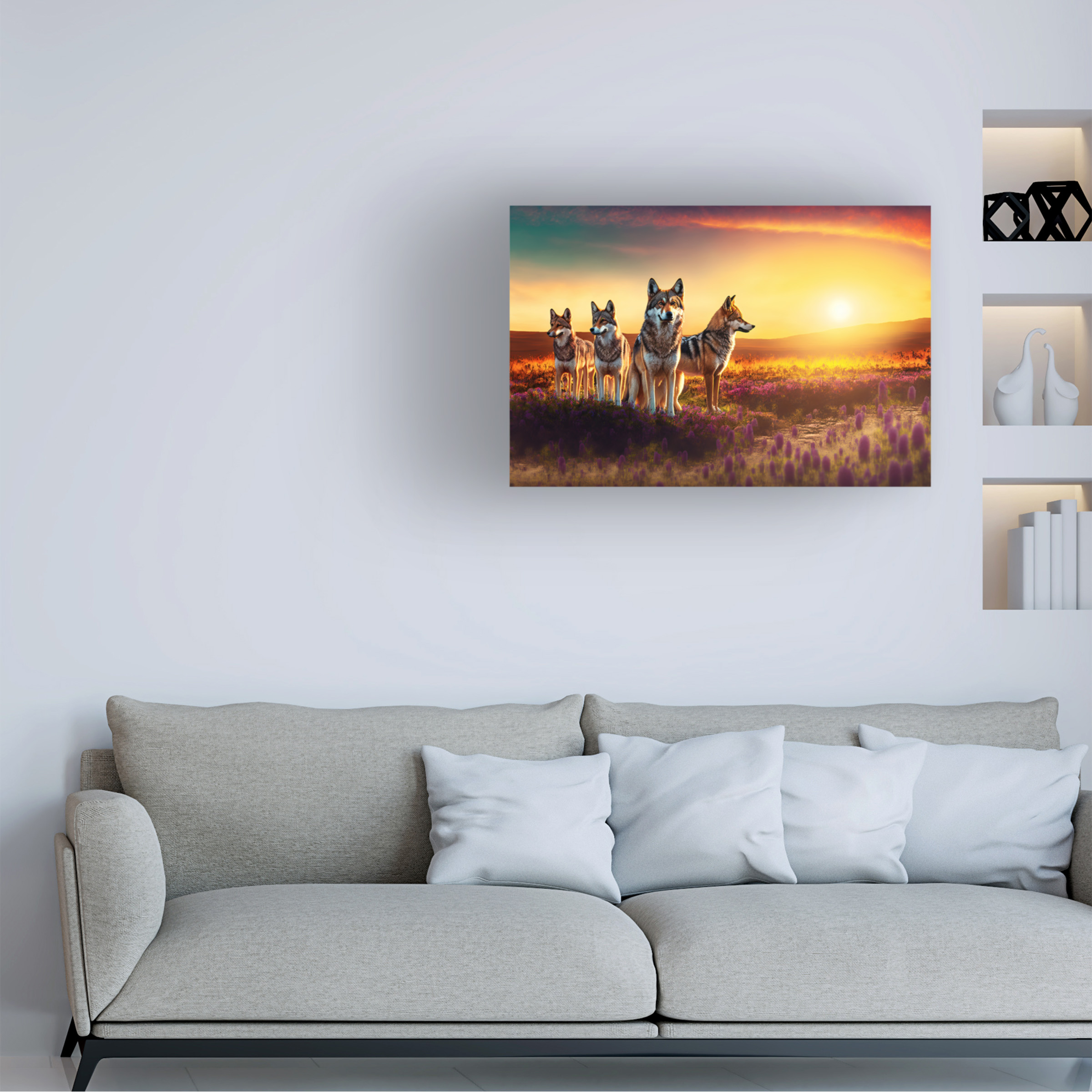 Canvas Wall Art - Ray Heere 'North American Wildlife 57' Wall Art for Living Room, Bedroom, or Office Décor by Trademark Fine Art - 32 x 22 Inches