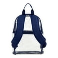 thumbnail image 6 of Eastsport Unisex Clear Mini Dome Backpack, Blue Trim, 6 of 6