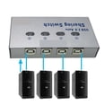 thumbnail image 3 of 4-Port USB 2.0 Auto Sharing Switch, Smart Peripheral Hub for 4 PCs, 3 of 6