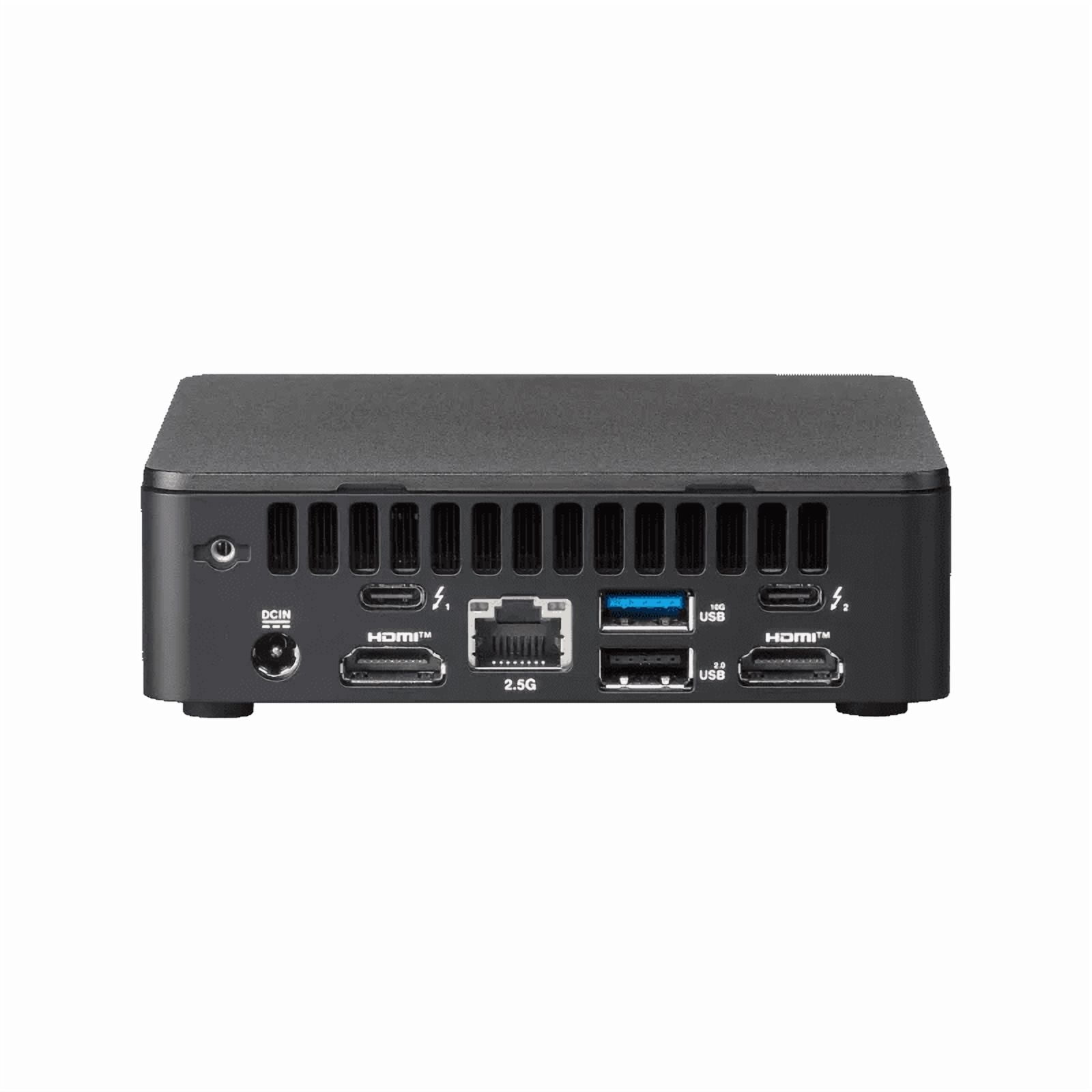 ASUS NUC 13 Pro Slim Mini PC | Intel Core i5‑1350PE vPro | 16GB DDR4 | 512GB SSD | Windows 11 Pro | Iris Xe | Dual HDMI 2.1 | Thunderbolt 4 | Wi‑Fi 6E | Bluetooth 5.3 | RNUC13L5KV500000I