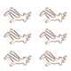 thumbnail image 3 of Clips de Papel Pequeños ANGGREK Multiusos Proceso de Galvanoplastia, 3 of 8
