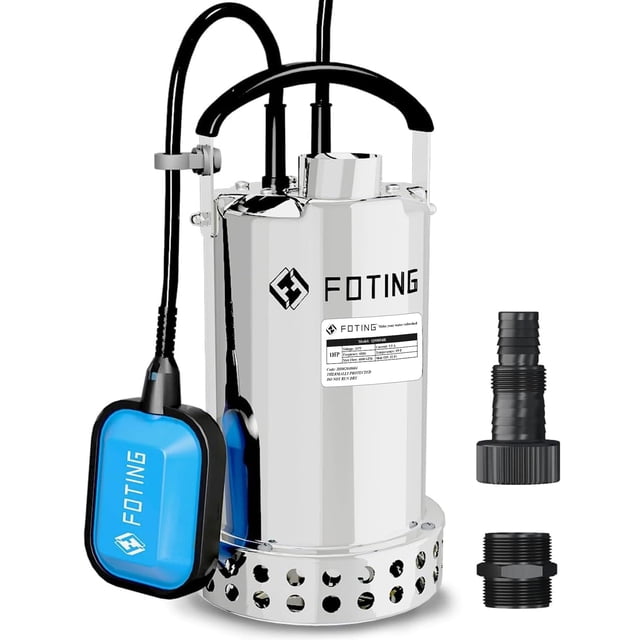 Bomba de agua sumergible FOTING Full 304 de acero inoxidable 1HP