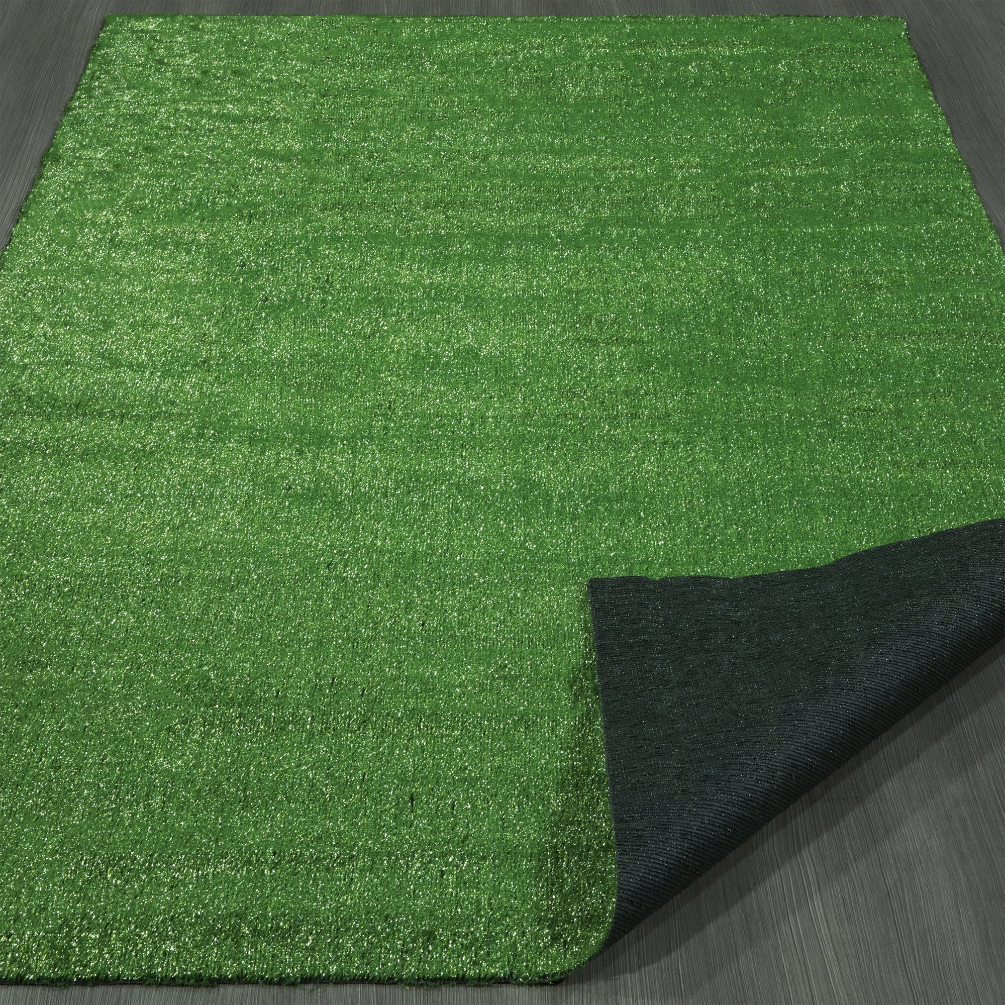 Indoor Outdoor Brown Artificial Grass Turf Rug Decks Yards Camping Various Size 