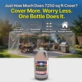 thumbnail image 4 of Concentrated cleaner for house and siding for high-pressure washers - Concentrated deck, fence, and vinyl siding cleaner - Makes 25 gallons (1 gallon), 4 of 4