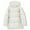 A40 White, variant on Xdegoge Winter Coats for Women 2025 Warm Quilted Heavyweight Down Jackets Zip Up Mid Length Oversized Coat Stand Neck Padded Thermal Thick Jacket Outerwear Chaquetas De Invierno Para Mujer