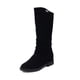 thumbnail image 1 of Amzcrzy Zapatos de mujer,Zapatos de mujer,Zapatillas de mujer, Botas redondas de tacón bajo de ante retro cálidas para mujer Sandalias Mujer Zapatillas De Casa, 1 of 3