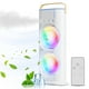 thumbnail image 1 of Ventilador de torre Abanopi con humidificador de niebla de Control recargable giratorio ajustable 180° 3 velocidades de viento, 1 of 8