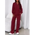 thumbnail image 2 of Conjunto Deportivo PRETTYGARDEN Dos Piezas Vino Rojo Talle M, 2 of 6