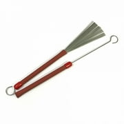 Ludwig L191 Red Grooved Handle Brushes w/ Loop End