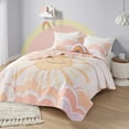 thumbnail image 2 of Gracie Mills Singleton Sunny Days Reversible Cotton Quilt Set with Throw Pillow - GRACE-14748, 2 of 4